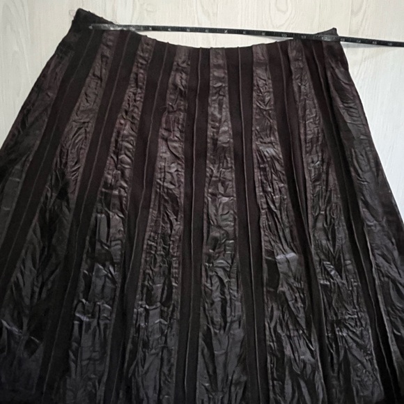 Vintage Danier Brown lined skirt - Picture 6 of 6